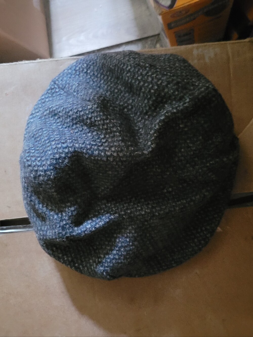 Pendleton Dark Gray Knit Slouch Hat
